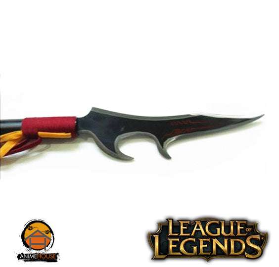 METAL SWORD LEAGUE OF LEGENDS Nidalee Spear COSPLAY WEAPON 810