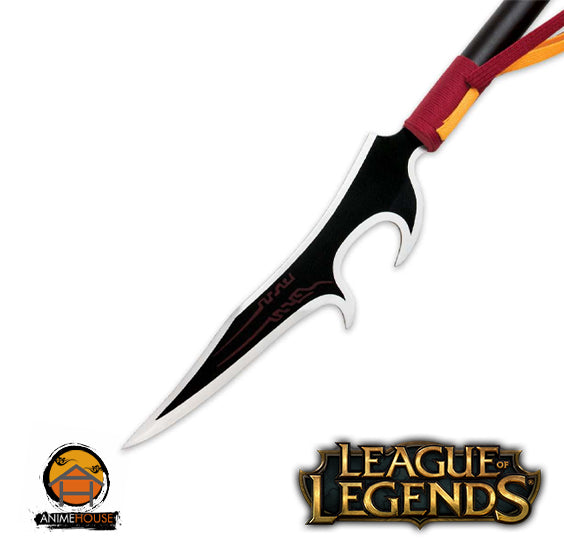 METAL SWORD LEAGUE OF LEGENDS Nidalee Spear COSPLAY WEAPON 810