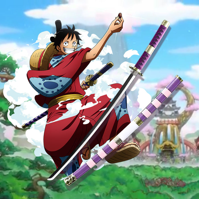 Metal Sword - One Piece - Luffy's / Zoro's Sword Nidai Kitetsu One Piece 413d