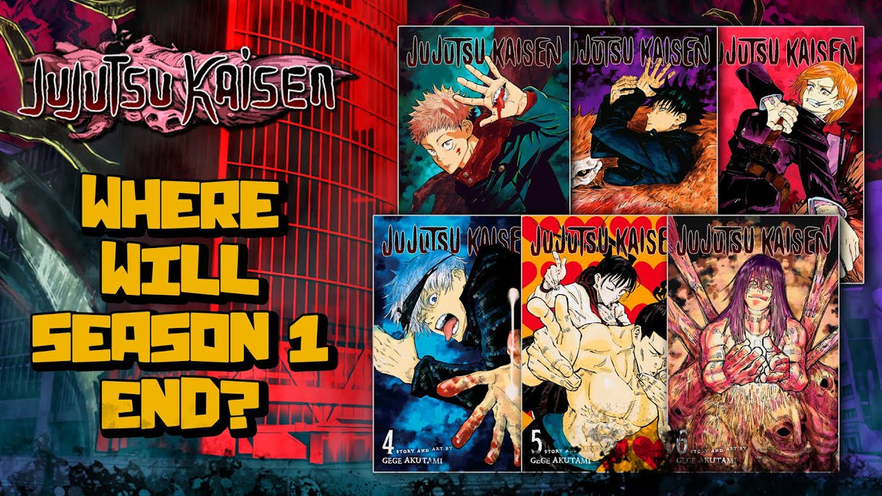 Jujutsu Kaisen Manga Books By Gege Akutami