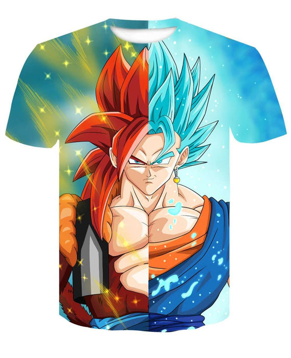 Anime Dragon Ball Super Saiyan God T-Shirt