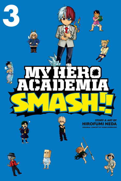 My Hero Academia Smash manga book