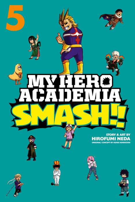 My Hero Academia Smash manga book