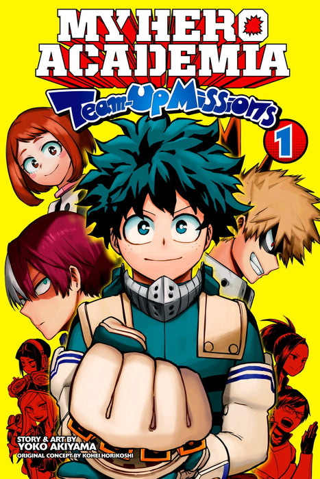 My Hero Academia: Team-Up Missions Manga Book