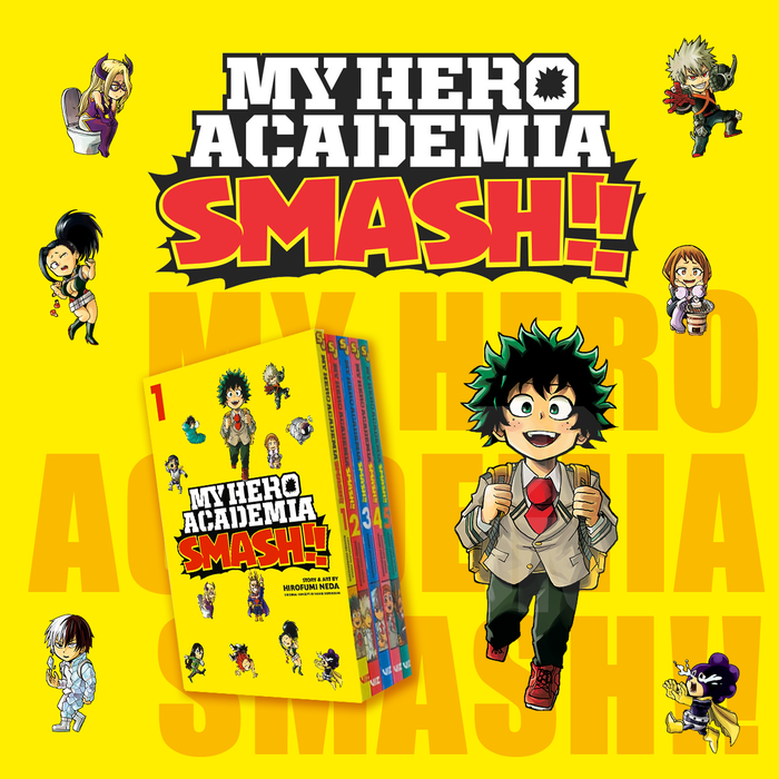 My Hero Academia Smash manga book