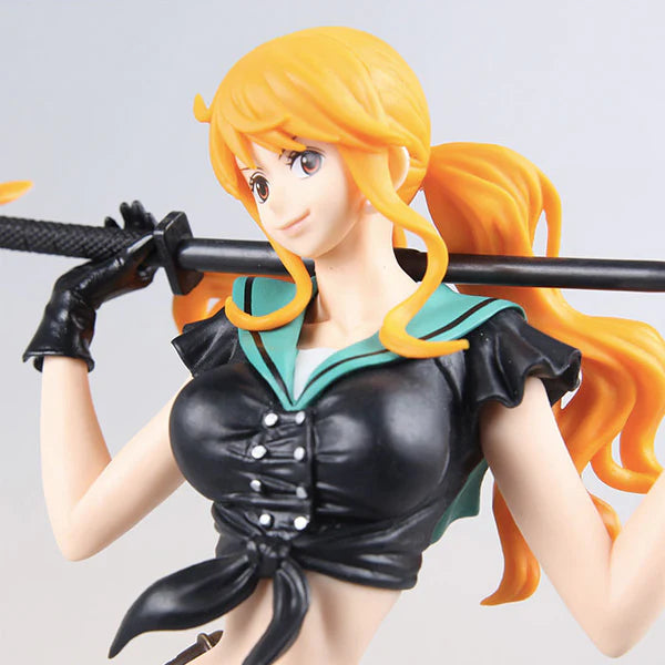 BANDAI BANPRESTO ONE PIECE FLAG DIAMOND SHIP NAMI CODE B Figure COLLECTABLE LIMITED EDITION