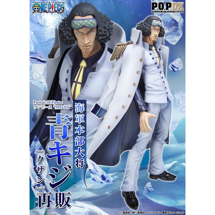 MEGA HOUSE One Piece Portrait of Pirates Neo-DX Fleet Admiral Aokiji Kuzan LIMITED EDITION Figure