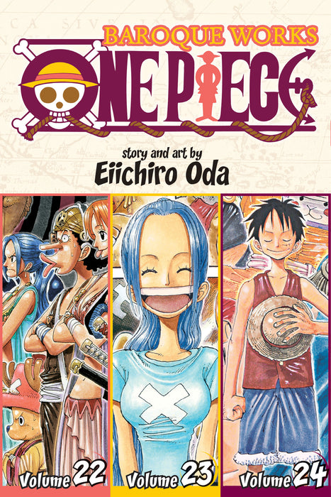 One Piece Omnibus (3 in 1) Edition Manga Book