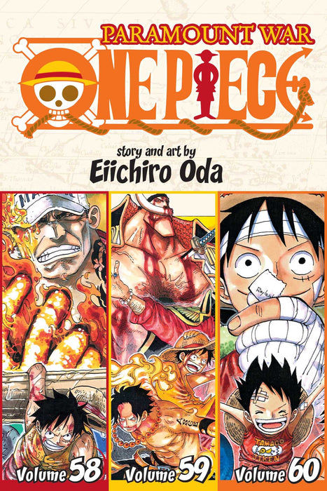 One Piece Omnibus (3 in 1) Edition Manga Book