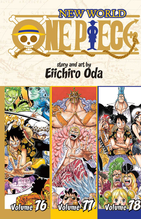 One Piece Omnibus (3 in 1) Edition Manga Book