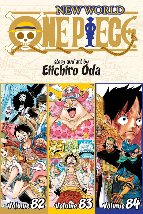 One Piece Omnibus (3 in 1) Edition Manga Book