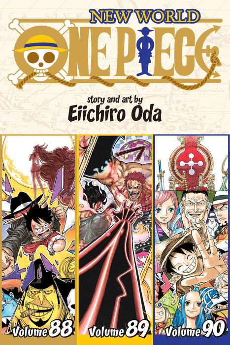 One Piece Omnibus (3 in 1) Edition Manga Book