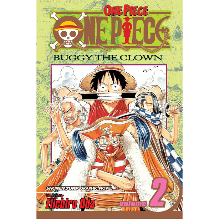 One Piece manga book volumes 1-100.