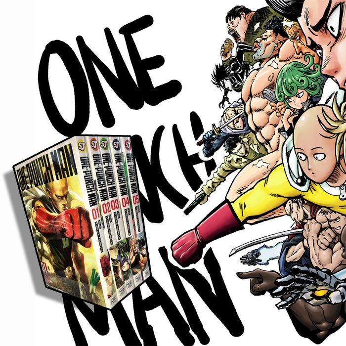 One Punch Man manga book