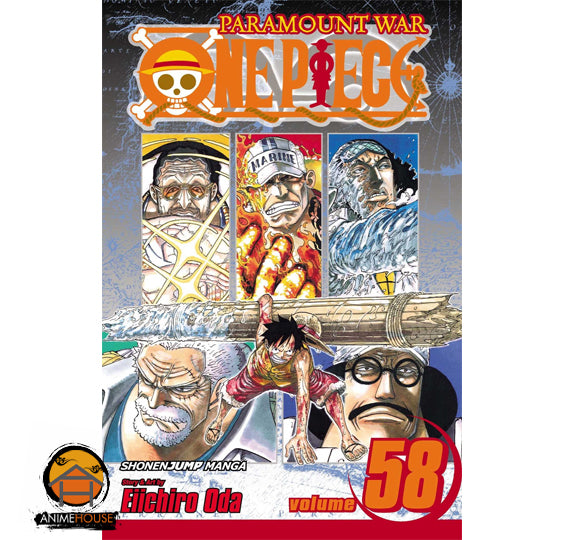 One Piece manga book volumes 1-100.