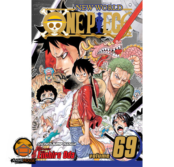 One Piece manga book volumes 1-100.