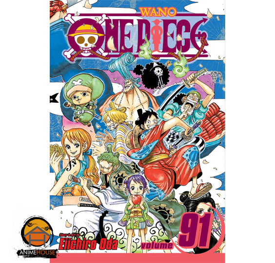 One Piece manga book volumes 1-100.