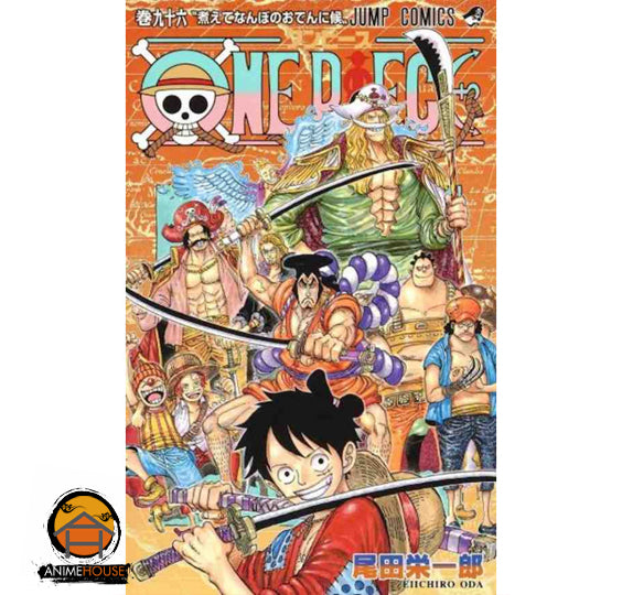 One Piece manga book volumes 1-100.