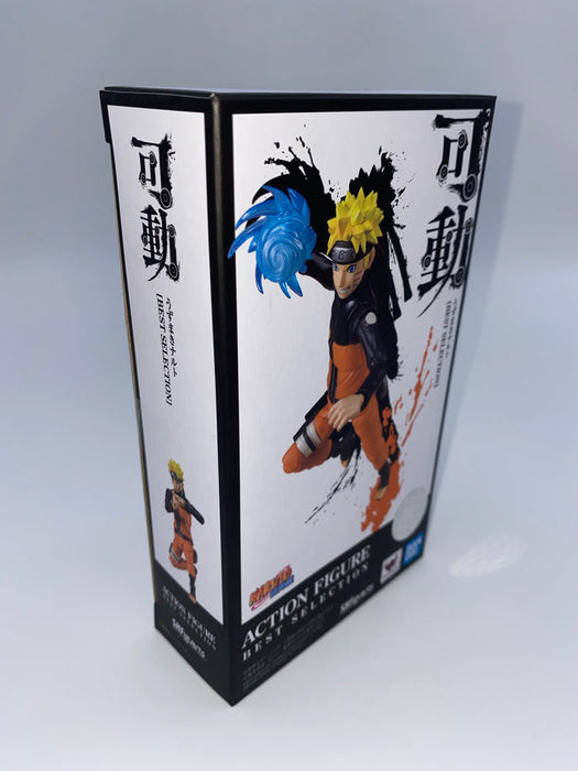 BANDAI Naruto: Shippuden S.H.Figuarts Naruto Uzumaki (Best Selection New Packaging Ver.)