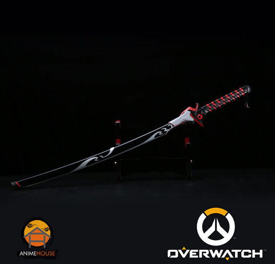 metal sword overwatch genji oni skin long sword 326