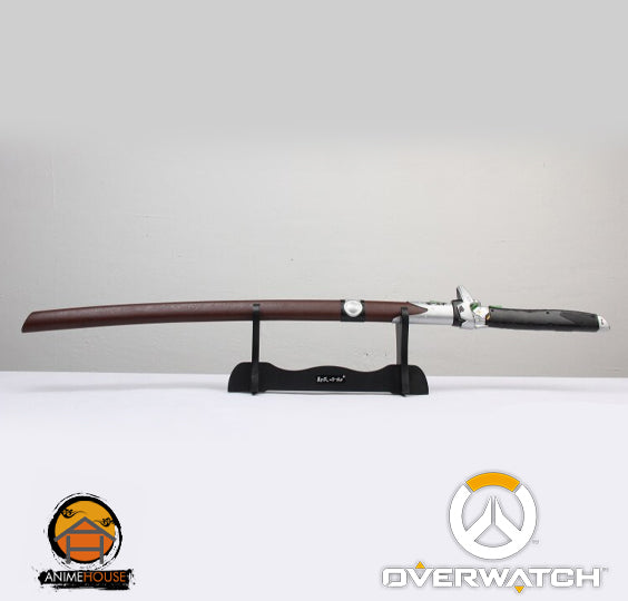 Overwatch Katana Genji Metal Sword  Dragonblade Cybernetic Warrior Steel Replica OW