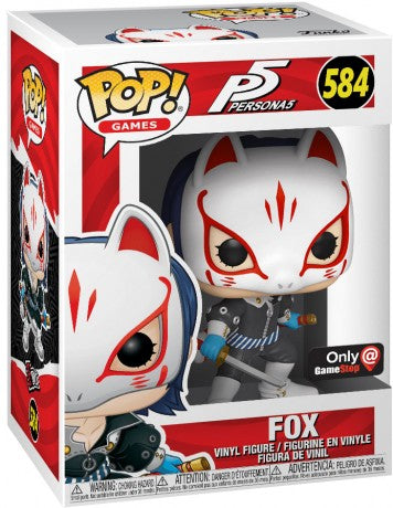 Funko Pop Persona 5 - Fox Pop! RS Figure Special Edition Figure