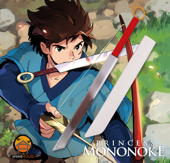 metal sword princess mononoke  ashitaka sword 577