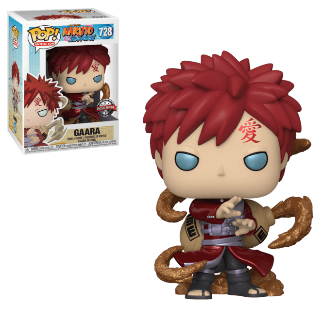 funko pop naruto728 gaara special edition