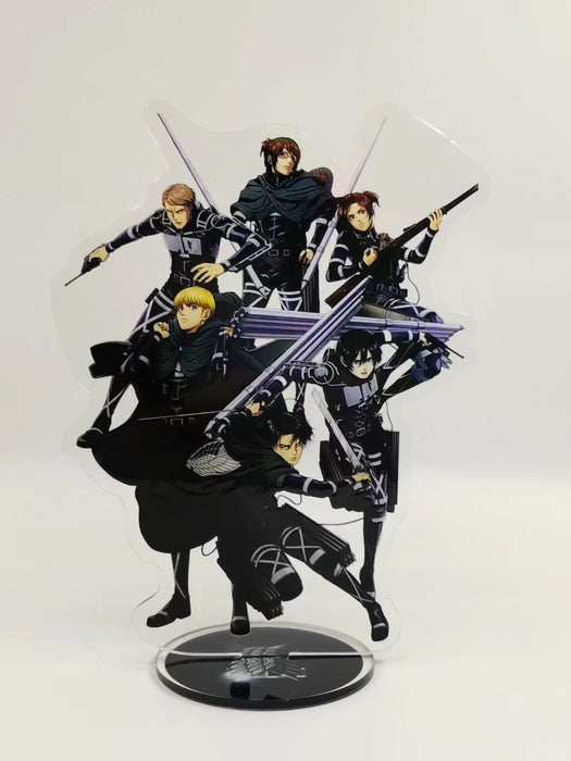 Attack on Titan Double-sided Laser Acrylic Model Desk Decoration