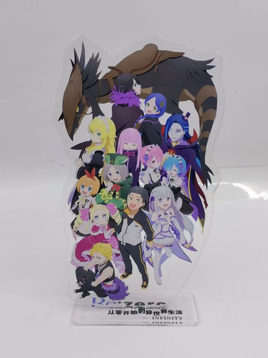 Re:Zero − Starting Life in Another World Double-sided Laser Acrylic Model Desk Decoration