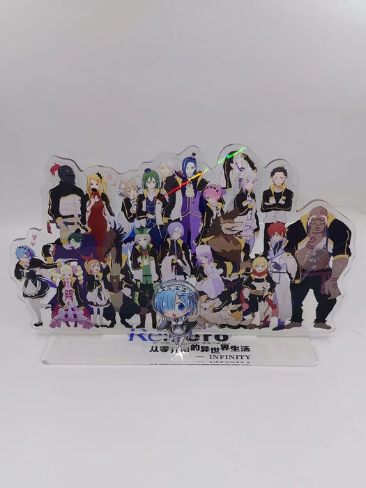 Re:Zero Double-sided Acrylic Model Desk Decoration