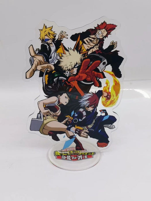 My Hero Academia Double-sided Laser Acrylic Model Desk Decoration