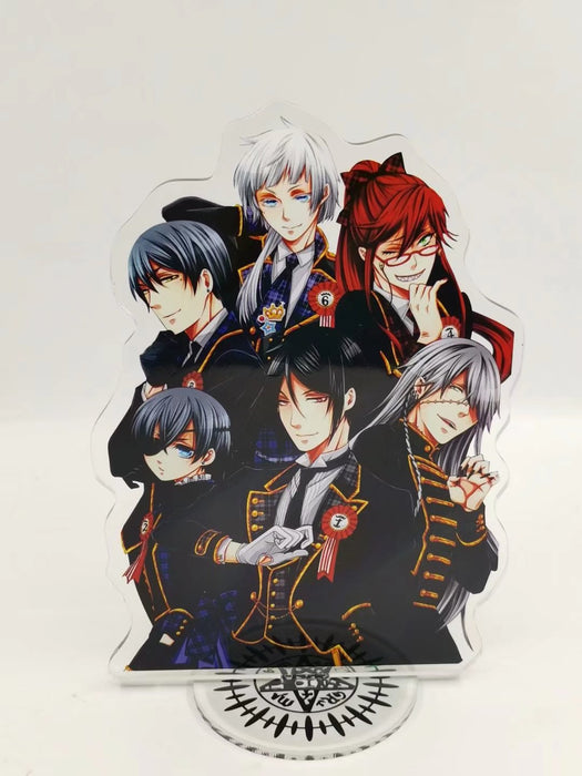 Black Butler Double-sided Laser Acrylic Model Desk Decoration