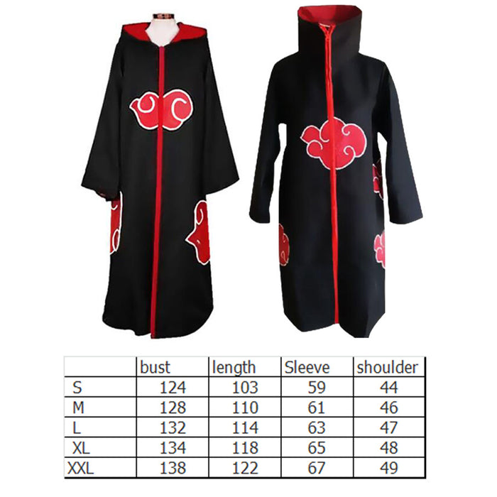 Naruto AKATSUKI CLOAK Cosplay Costume