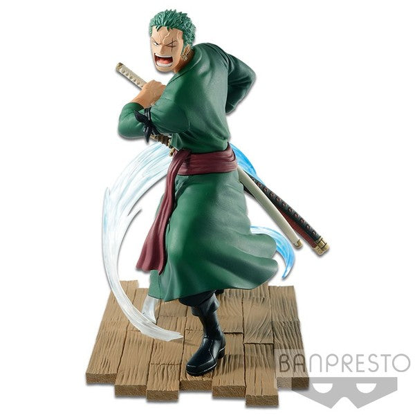 One Piece BANPRESTO  Log File Selection Vol.1 Roronoa Zoro figure