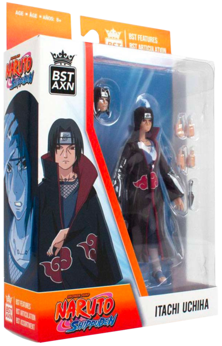 BST AXN Naruto: Shippuden - Itachi Uchiha BST AXN 5” Action Figure