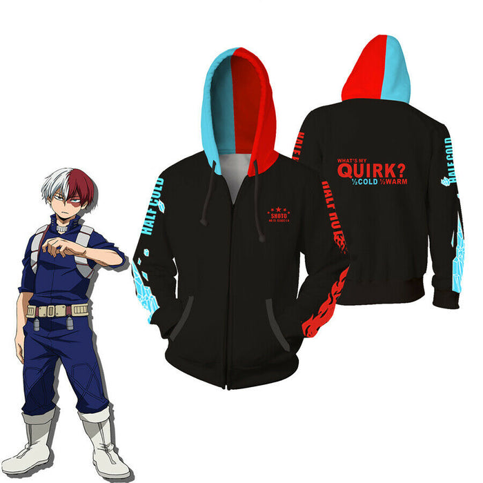 My Hero Academia - Todoroki Jumper/Hoodie Clothes