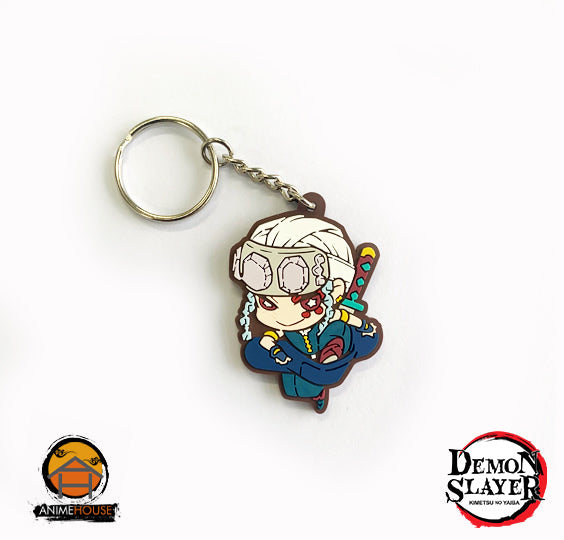 demon slayer Uzui Tengen key chain