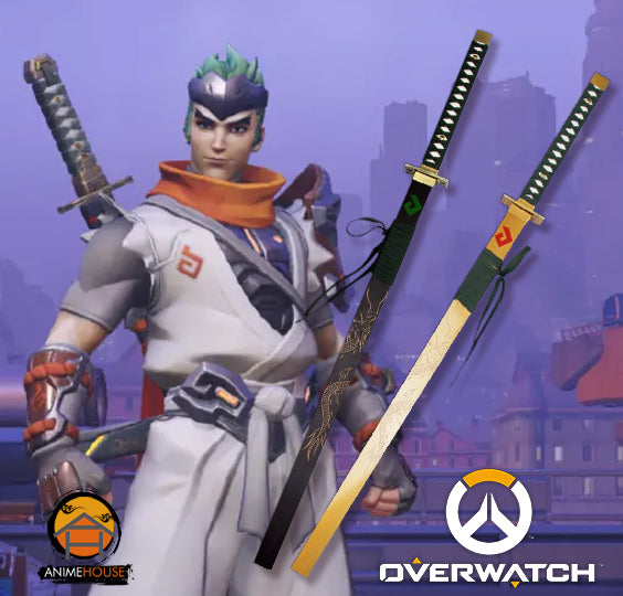 metal sword overwatch young genji sword